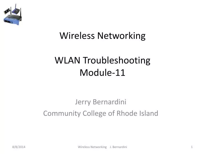 wireless networking wlan troubleshooting module 11