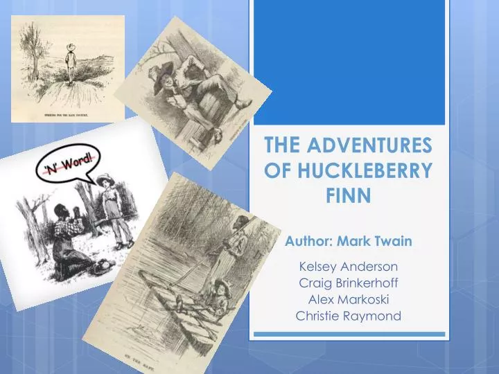 the adventures of huckleberry finn author mark twain