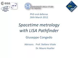 Spacetime metrology with LISA Pathfinder