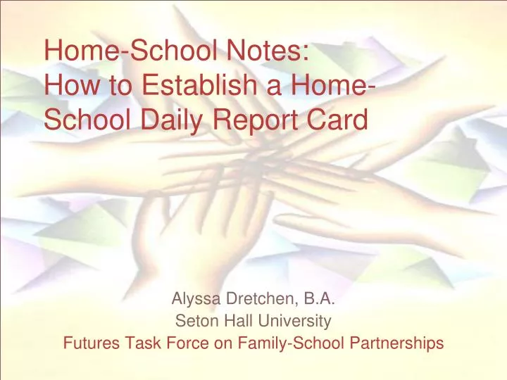 home school notes how to establish a home school daily report card