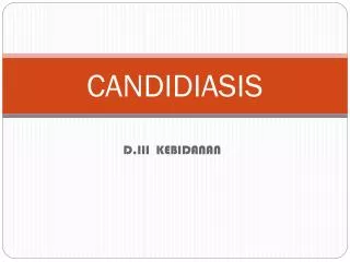 candidiasis