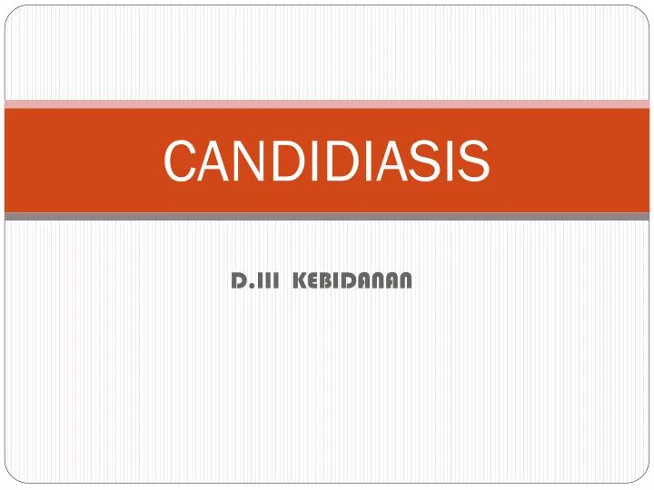 candidiasis