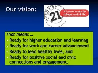our vision