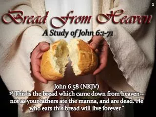 A Study of John 6:1-71