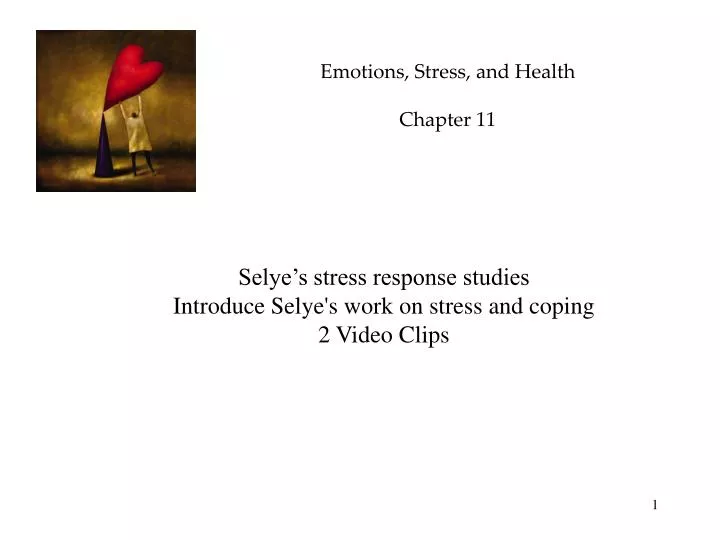 emotions stress and health chapter 11