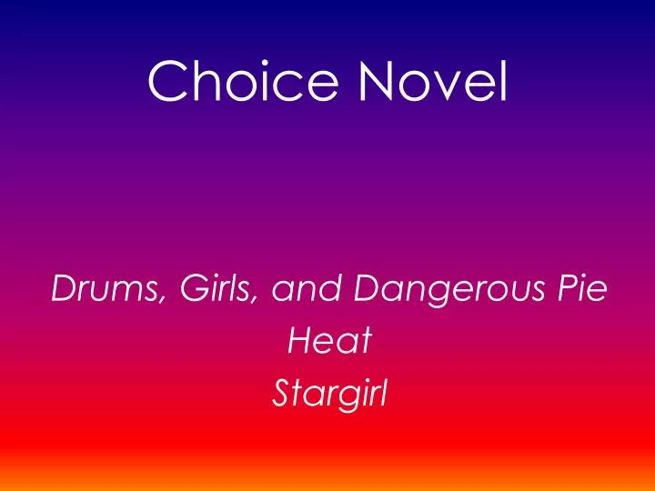 choice novel
