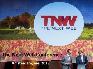 The Next Web Conference