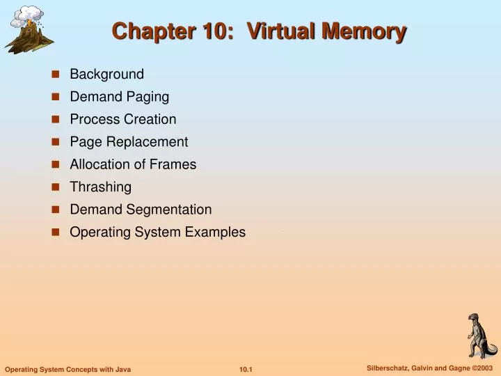 chapter 10 virtual memory