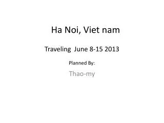 ha noi v iet nam