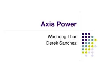 Axis Power