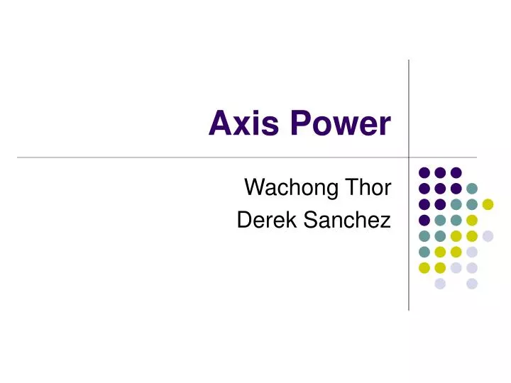 axis power