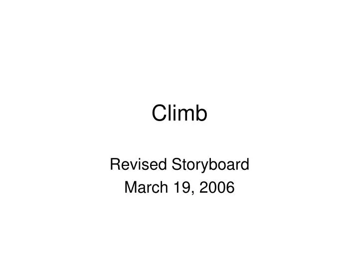 climb