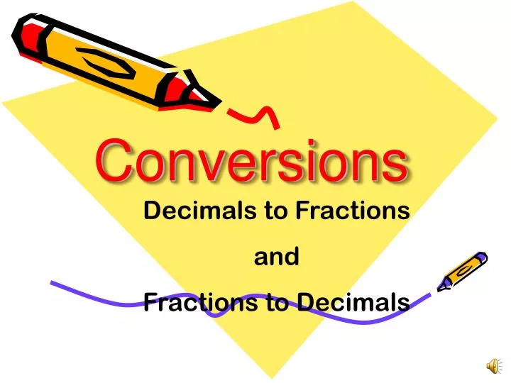 conversions