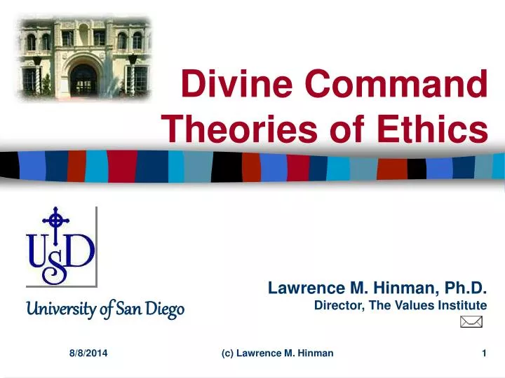 divine command theories of ethics