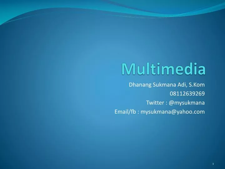 multimedia