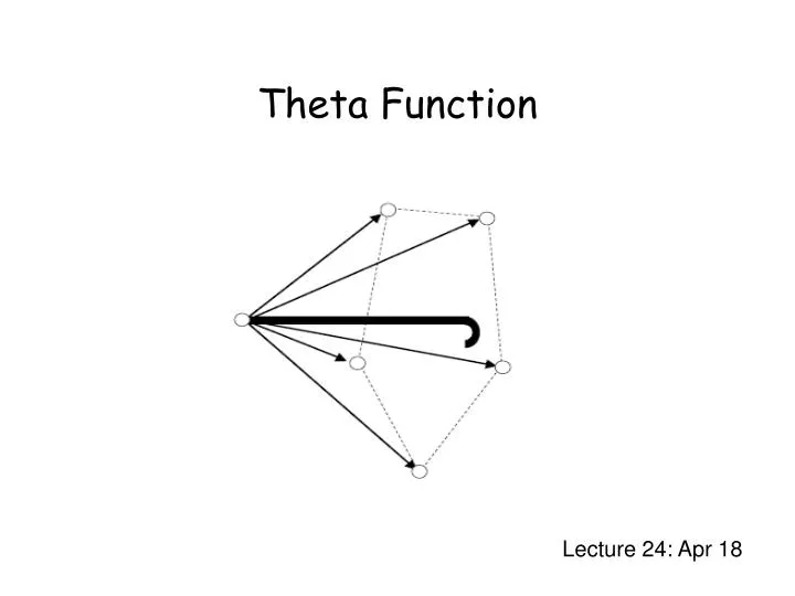 theta function