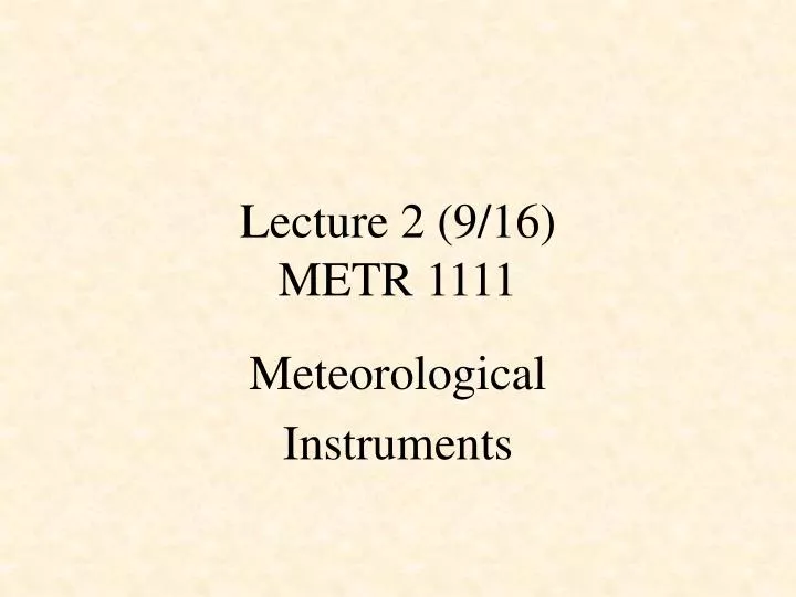 lecture 2 9 16 metr 1111