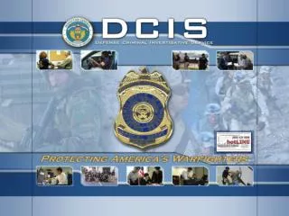 Is the law enforcement arm of the OIG, DoD Has statutory law enforcement authority