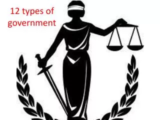 12 types of government