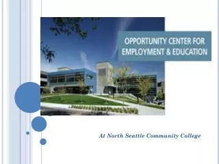 At North Seattle Community College