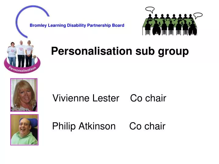 personalisation sub group