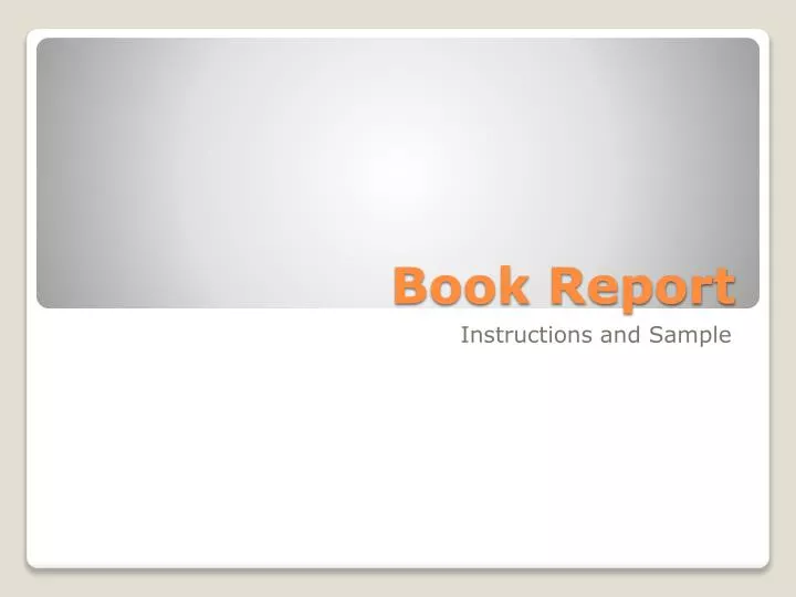 book report