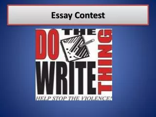 Essay Contest