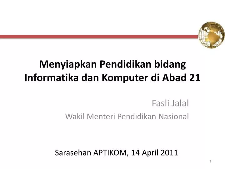 menyiapkan pendidikan bidang informatika dan komputer di abad 21