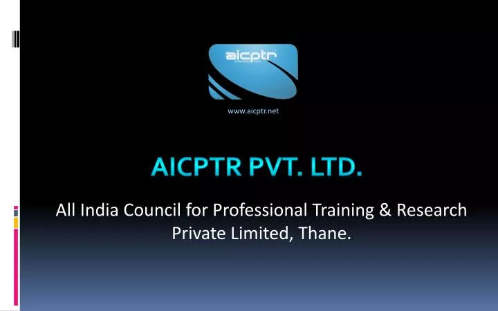 all india council for professional training research private limited thane