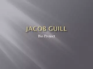 Jacob Guill