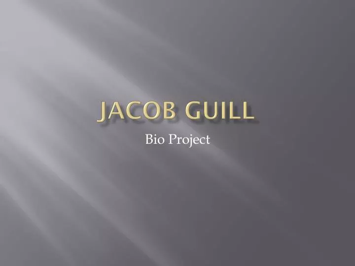 jacob guill