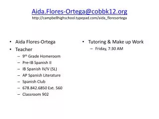 Aida.Flores-Ortega@cobbk12 campbellhighschool.typepad/aida_floresortega