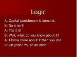 Logic - slide 1