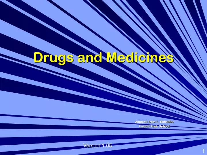 drugs and medicines