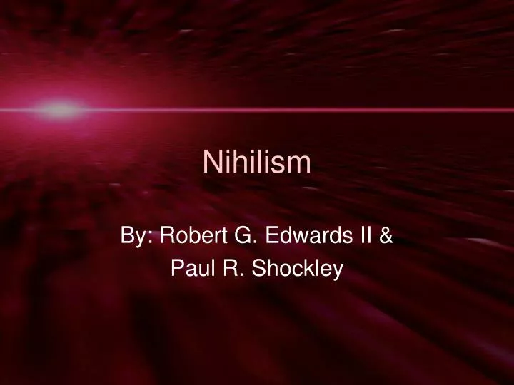 nihilism