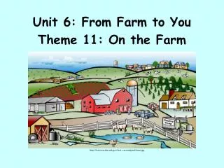 Unit 6: From Farm to You Theme 11: On the Farm