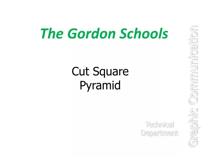 the gordon schools