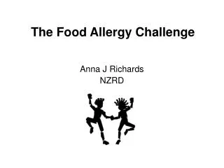 The Food Allergy Challenge