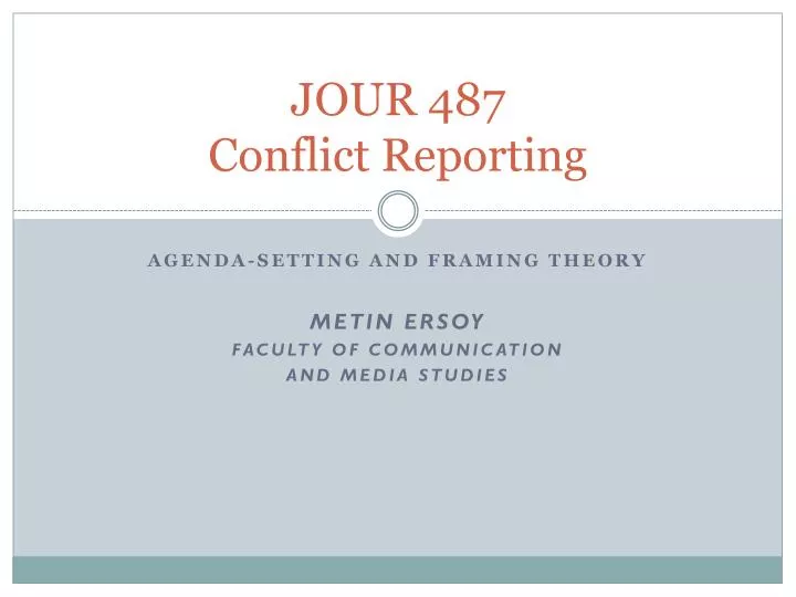 jour 487 conflict reporting