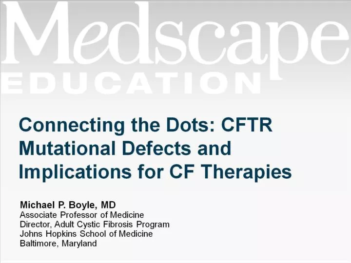 connecting the dots cftr mutational defects and implications for cf therapies