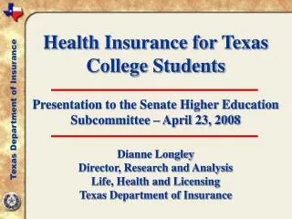Health Insurance for Texas College Students