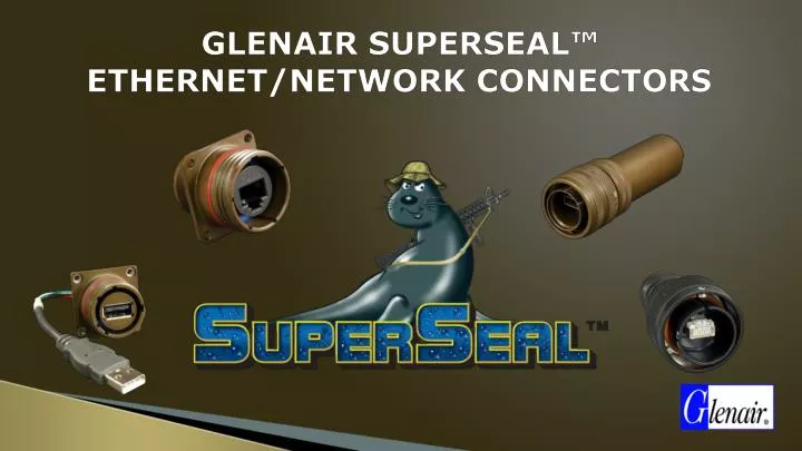 glenair superseal ethernet network connectors