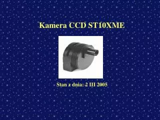 kamera ccd st10xme