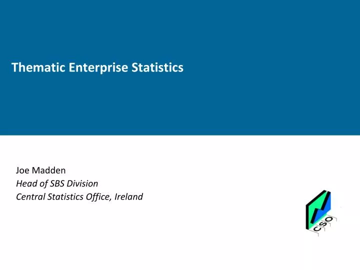 thematic enterprise statistics