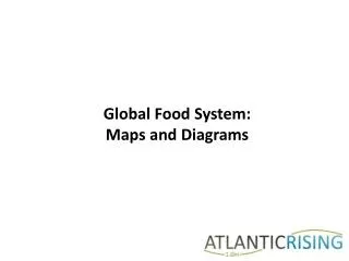 Global Food System: Maps and Diagrams