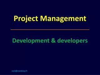 Project Management