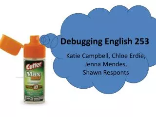 Debugging English 253