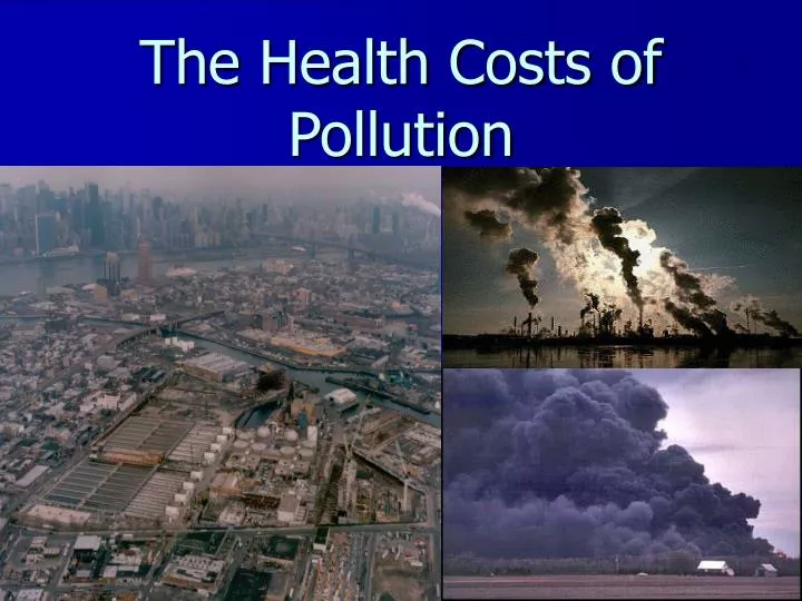 the health costs of pollution