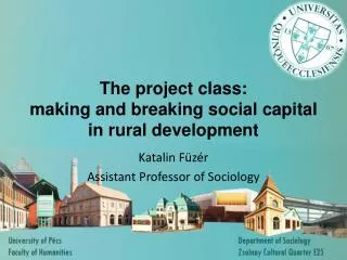 The project class: making and breaking social capital in rural development
