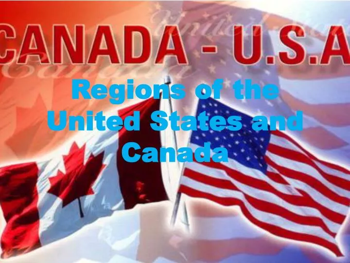 regions of the united states and canada